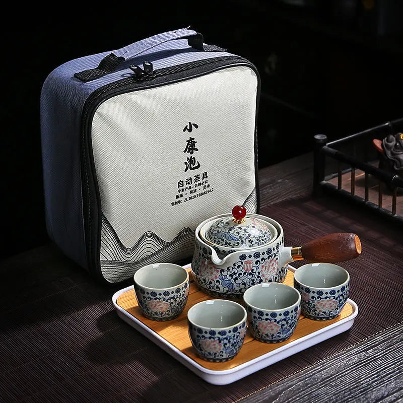 Rotating Tea Set