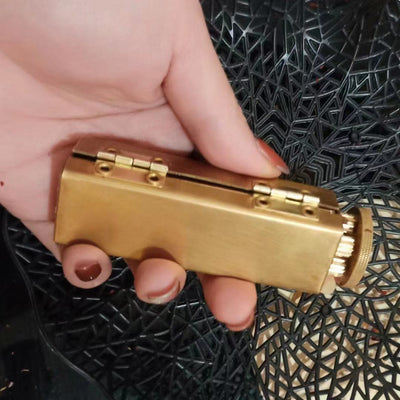 70mm8mm Pure Copper Handmade Cigarette Roller SR91