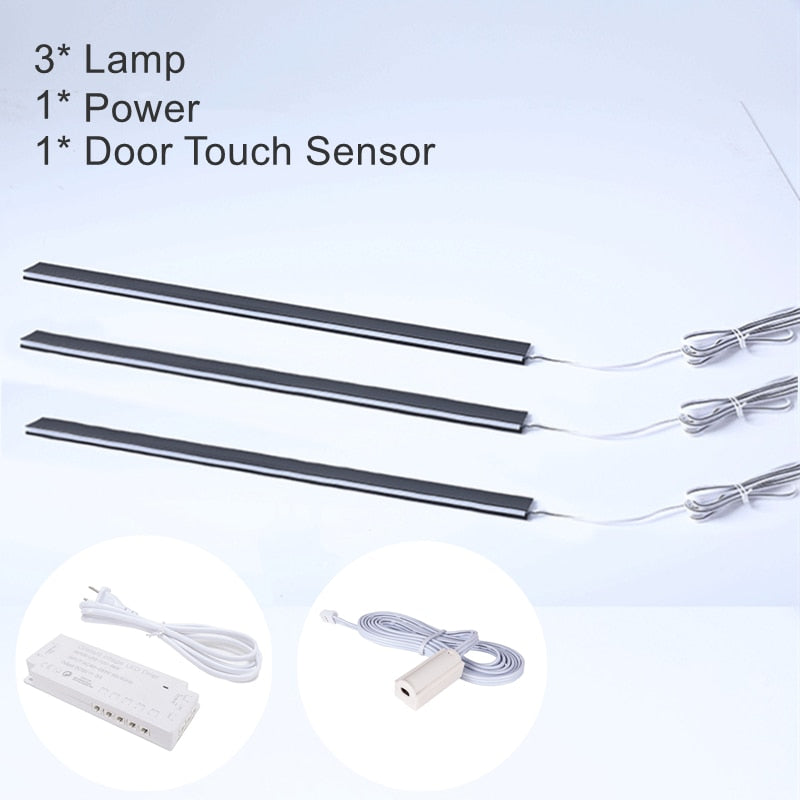 Ultra-thin LED 45° cabinet light LT74