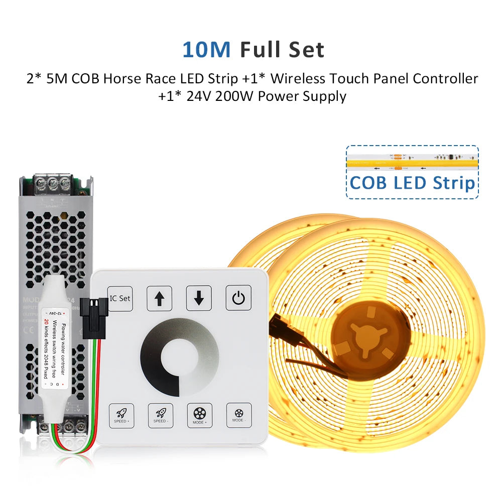 COB Running LED Light Strip Set LT106