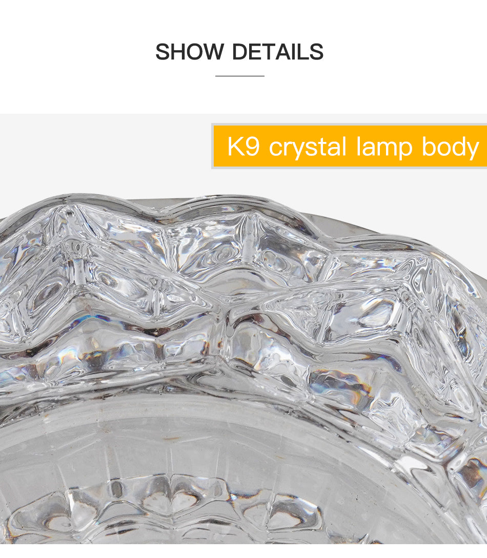 Ceiling Embedded LED Crystal Lamp LT121