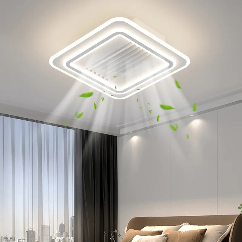 LED Leafless Ceiling Fan Light LT108