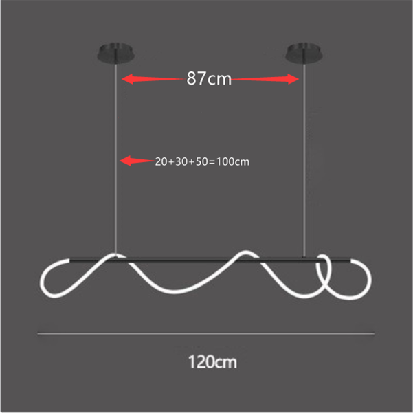 Modern Hose Led Ceiling Chandelie LT77