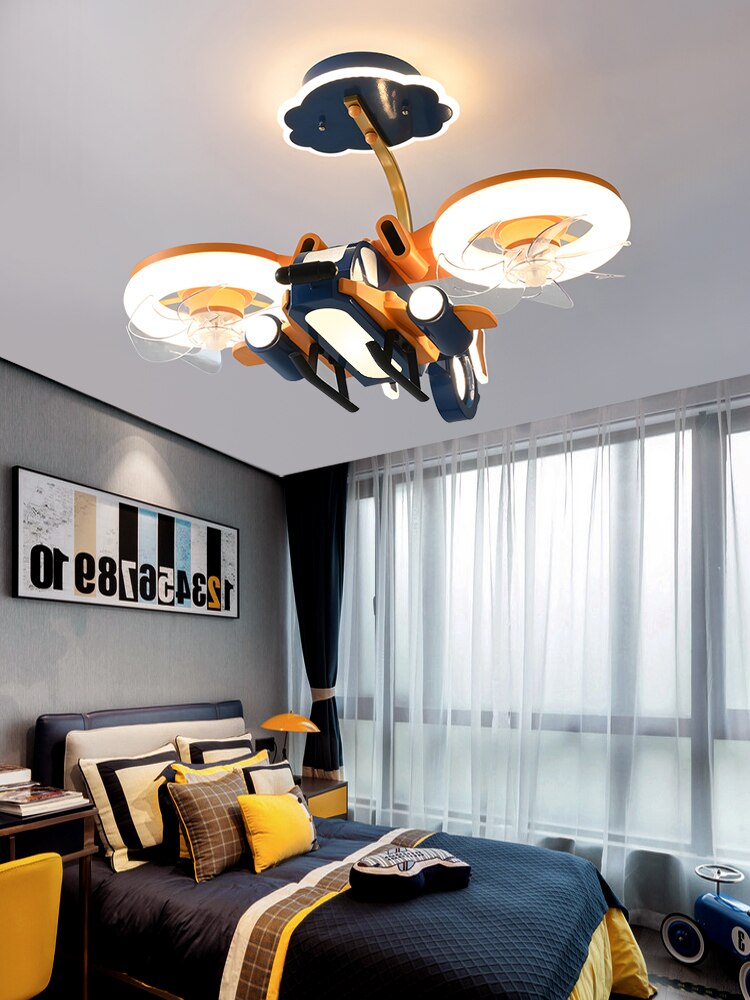 Kids Room Ceiling Aircraft Chandelier LT69