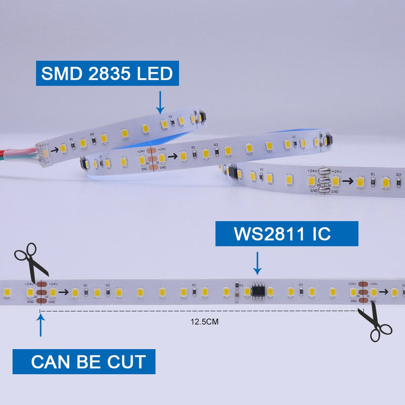 10m/Roll DC24V Running LED Strip LT35