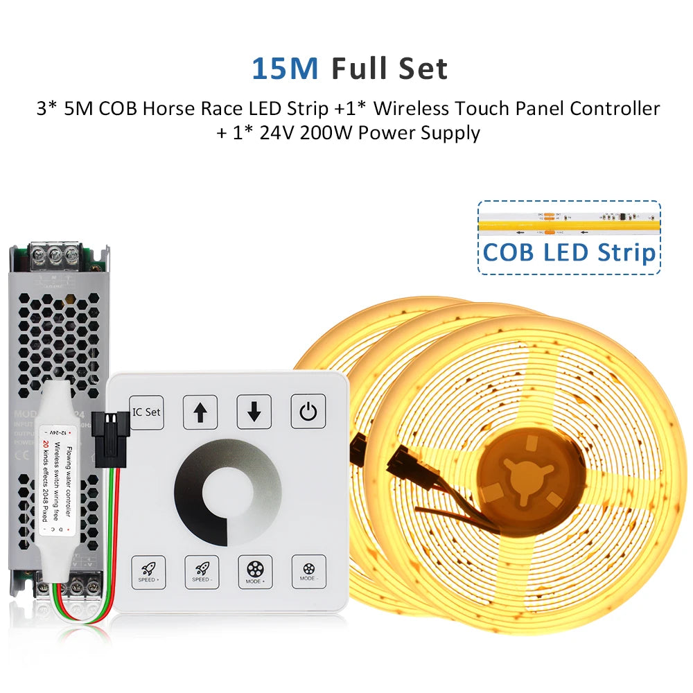 COB Running LED Light Strip Set LT106