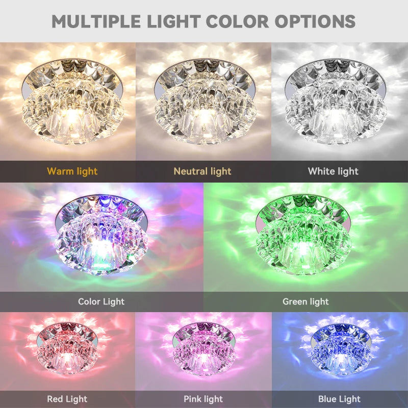 Ceiling Embedded LED Crystal Lamp LT121