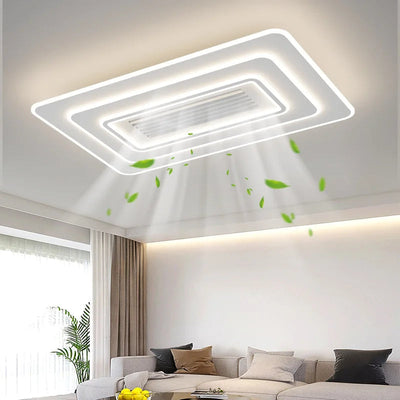 LED Leafless Ceiling Fan Light LT108