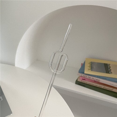 Cute Glass Straw TS57