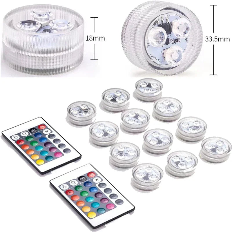 LED Remote Control Underwater Light LT120