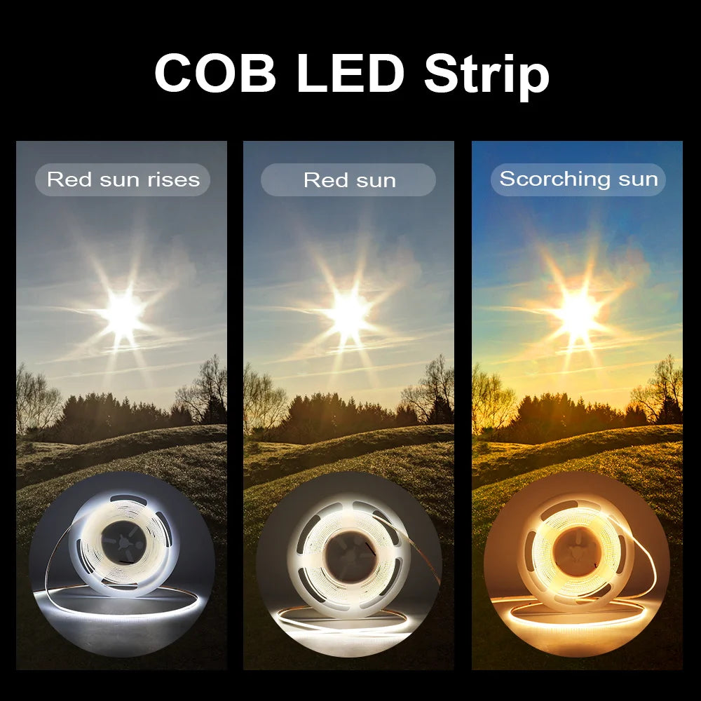 Ultra-thin 3mm COB LED Strip LT63