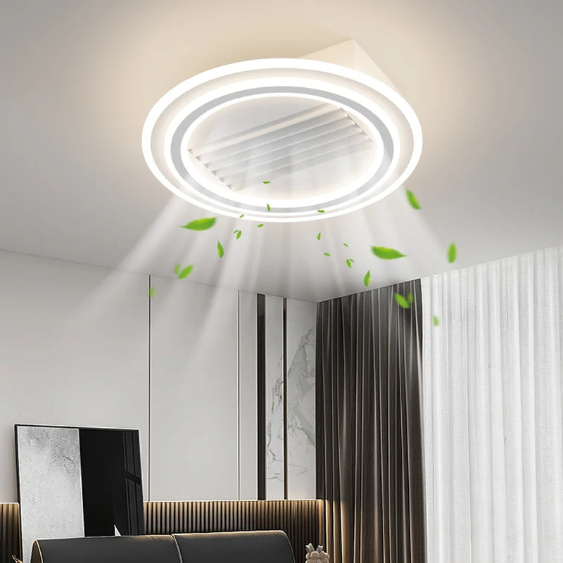 LED Leafless Ceiling Fan Light LT108