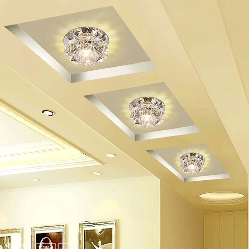 Ceiling Embedded LED Crystal Lamp LT121