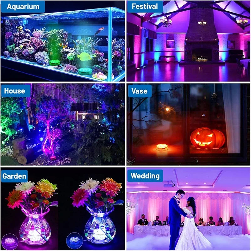 LED Remote Control Underwater Light LT120