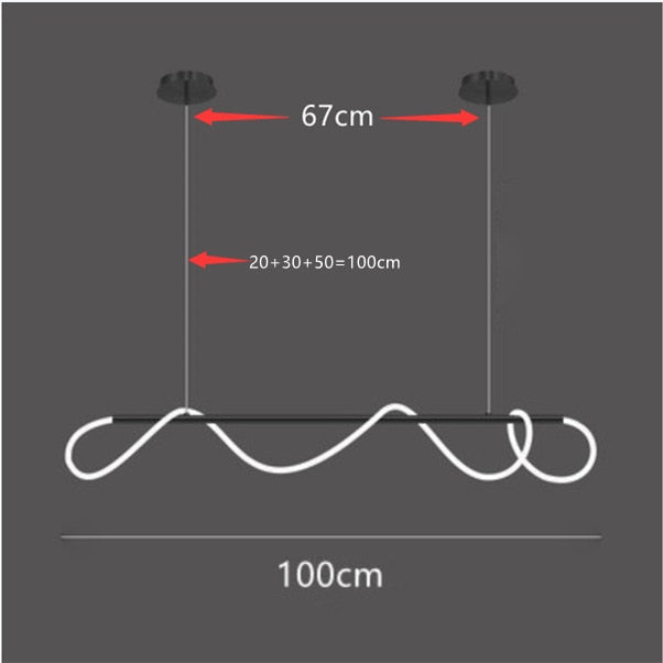 Modern Hose Led Ceiling Chandelie LT77