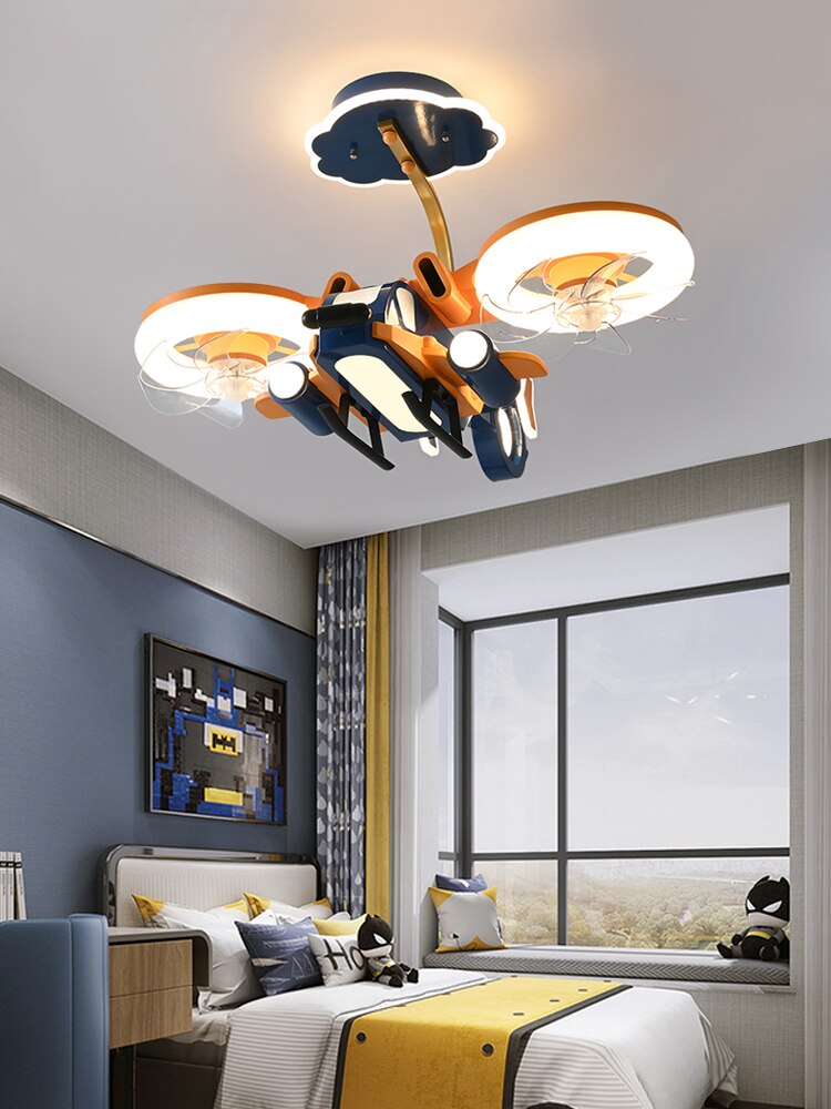 Kids Room Ceiling Aircraft Chandelier LT69