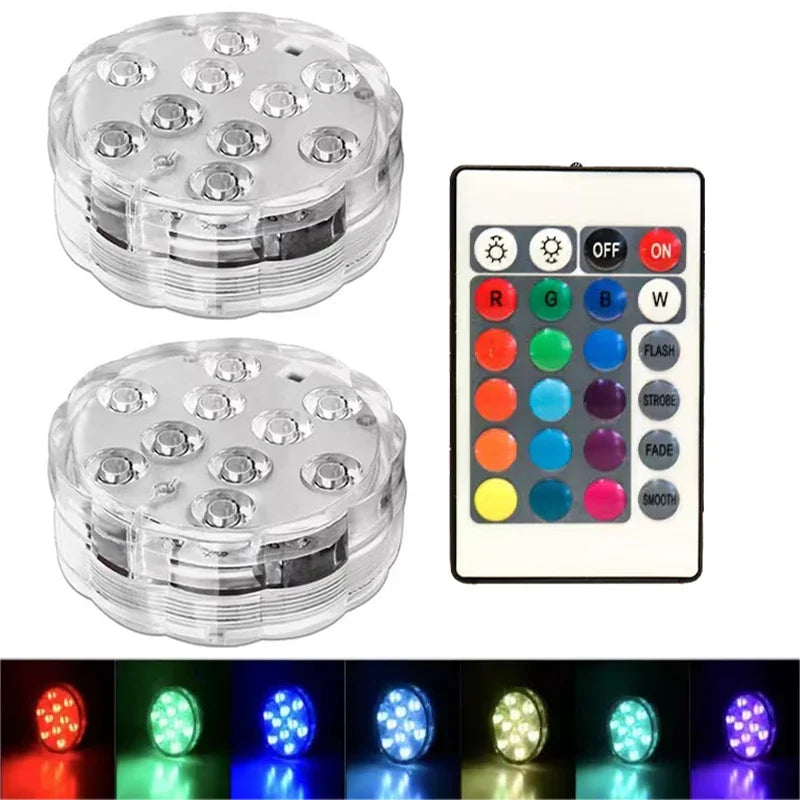 LED Remote Control Underwater Light LT120