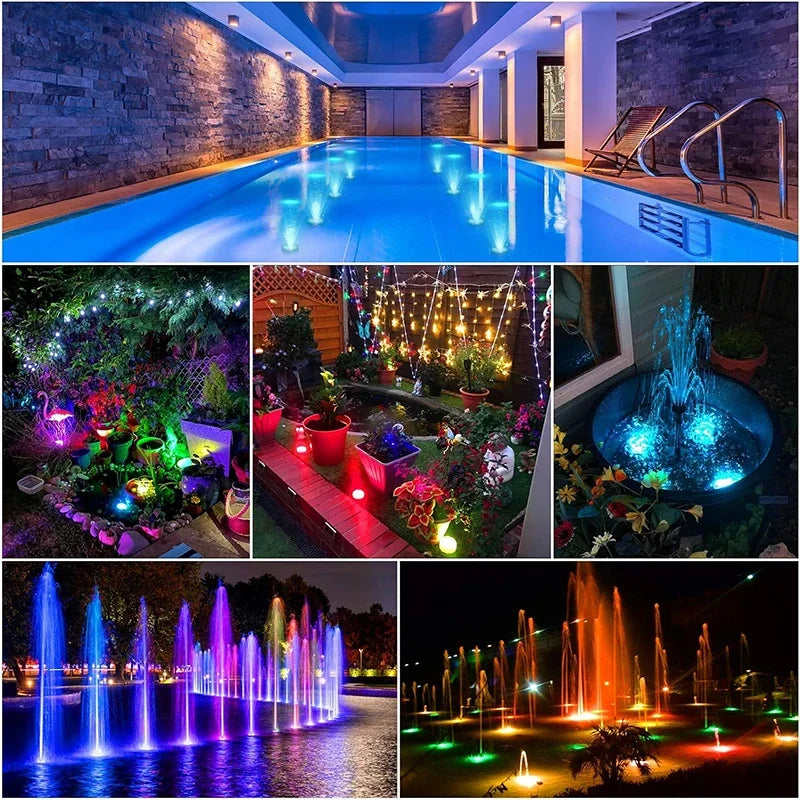 LED Remote Control Underwater Light LT120