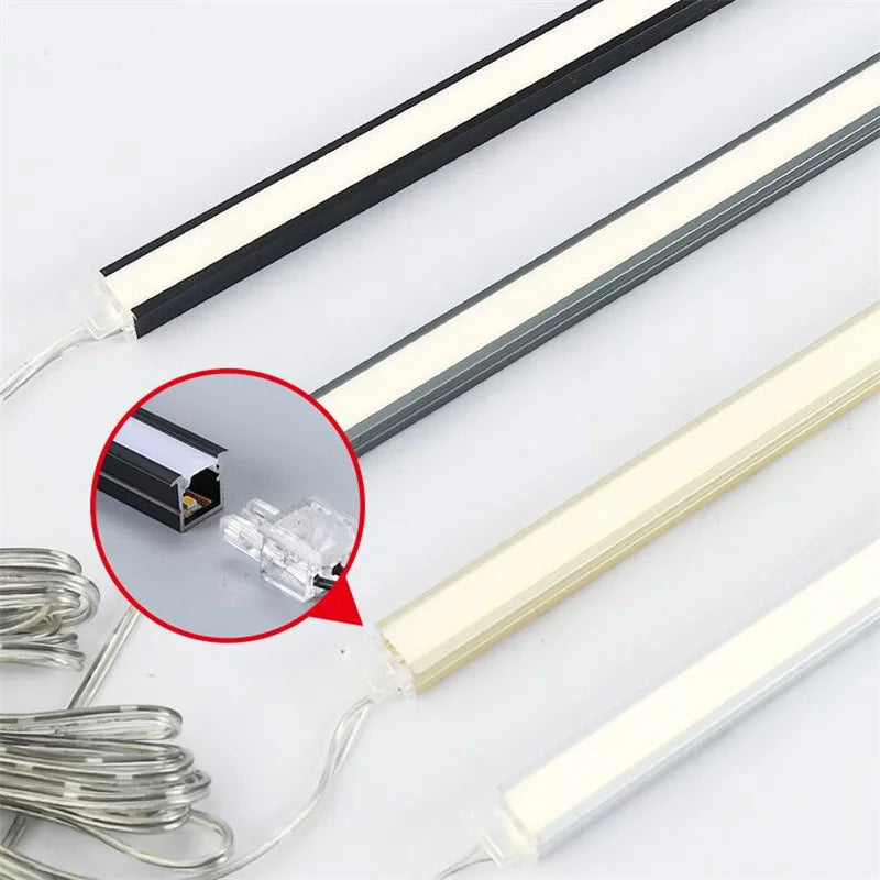 10*10mm Solder-Free Embedded LED Cabinet Light Strip LT122