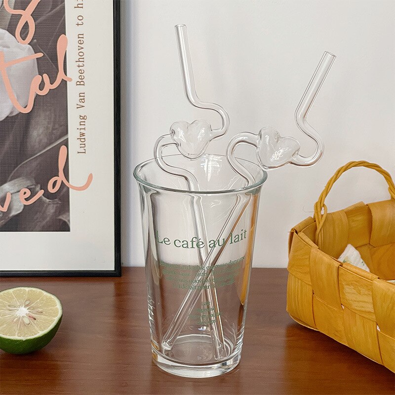 Cute Glass Straw TS57