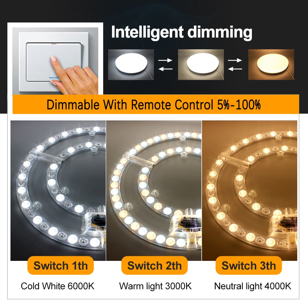 Disc Ceiling Lamp Led Wick Replacement LT70