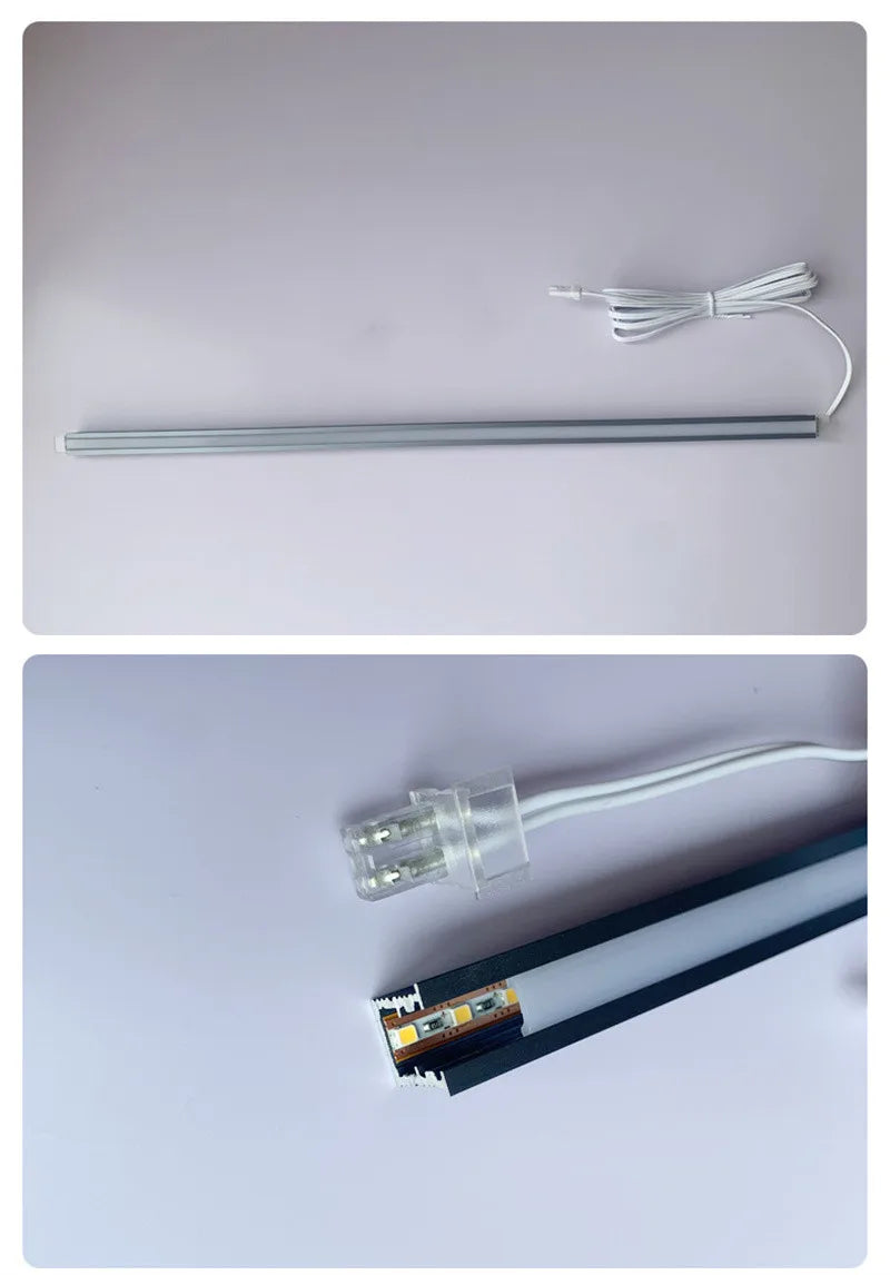 10*10mm Solder-Free Embedded LED Cabinet Light Strip LT122