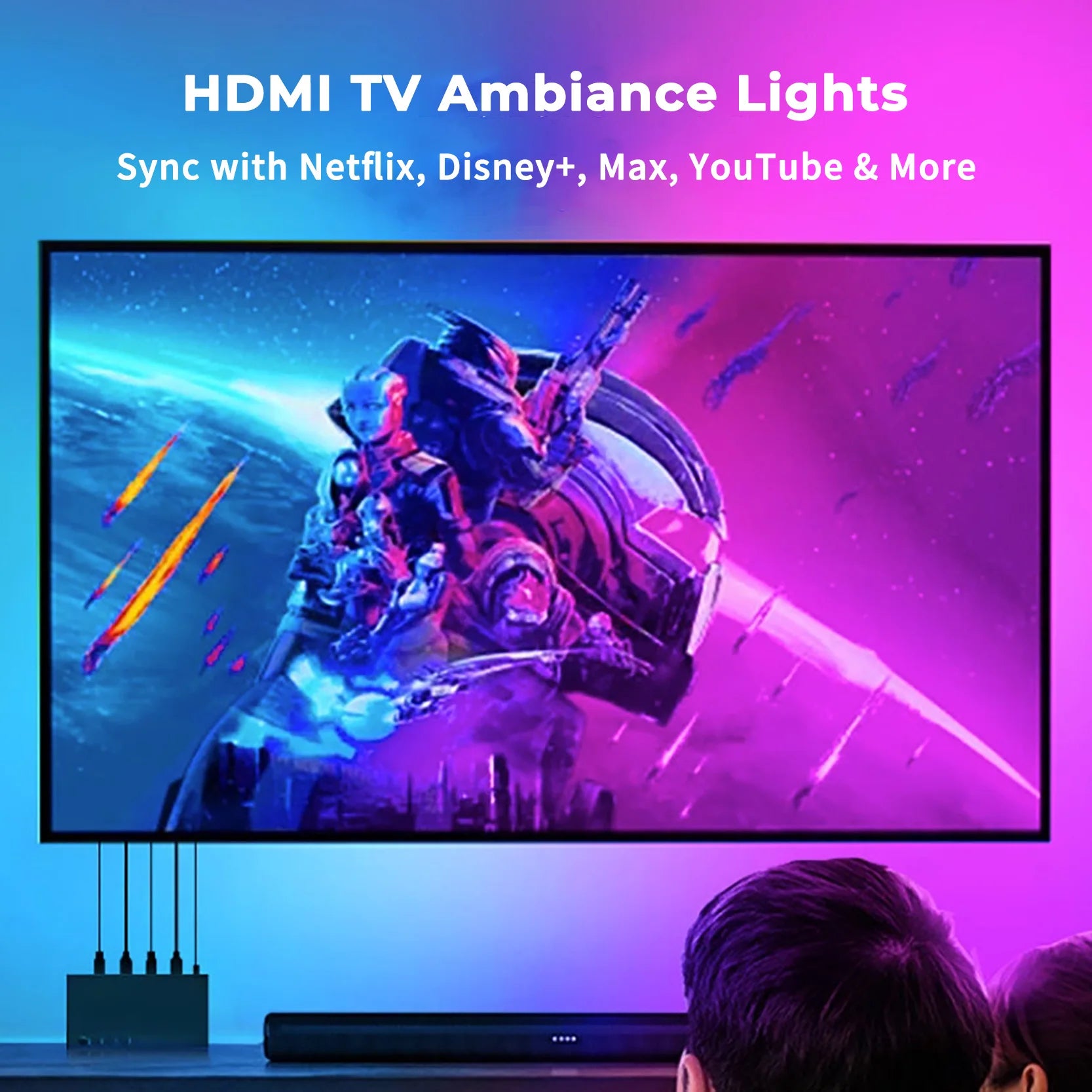 LED HDMI Synchronized TV Backlight LT125