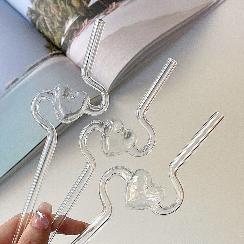 Cute Glass Straw TS57