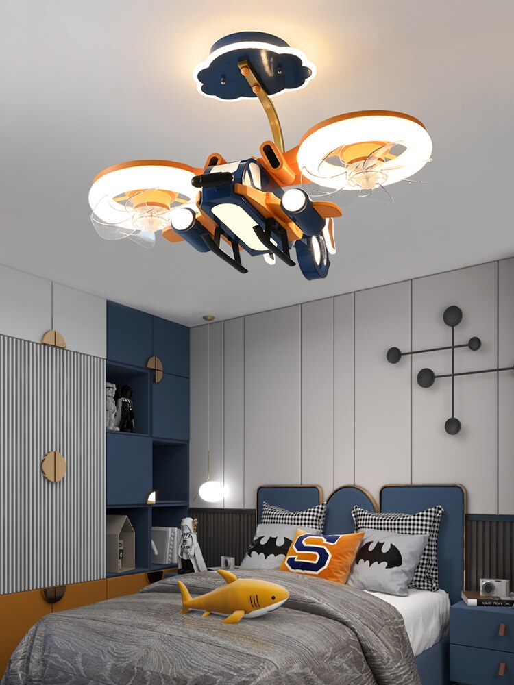 Kids Room Ceiling Aircraft Chandelier LT69