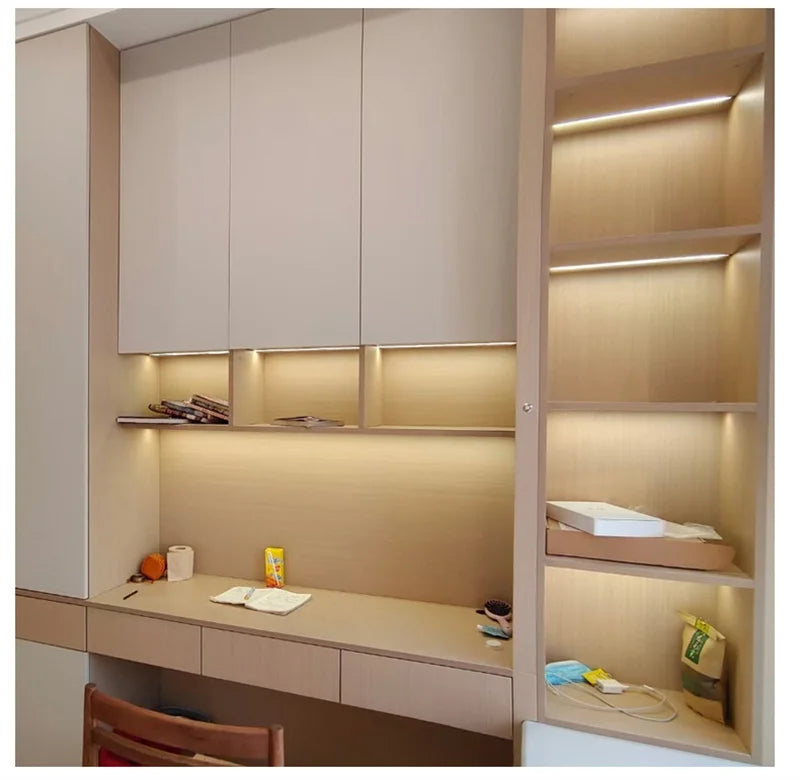 10*10mm Solder-Free Embedded LED Cabinet Light Strip LT122