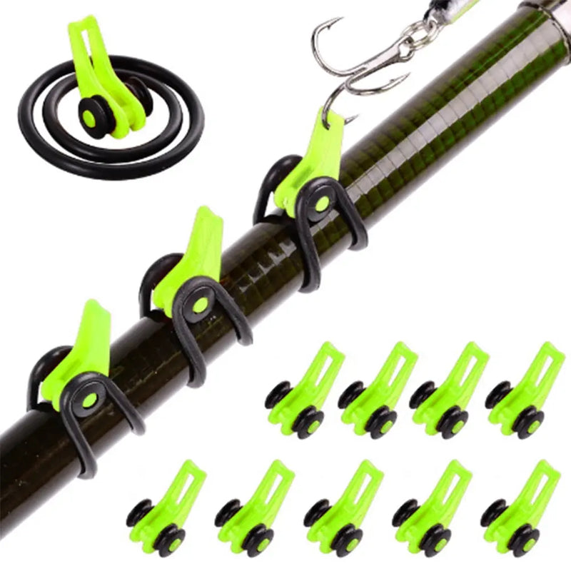 10pcs/lot Fishing Rod Pole Hook Keeper GD16 YEECHOP