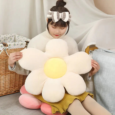 65-75cm Colorful Flower Plush Pillow Toy LS11 YEECHOP