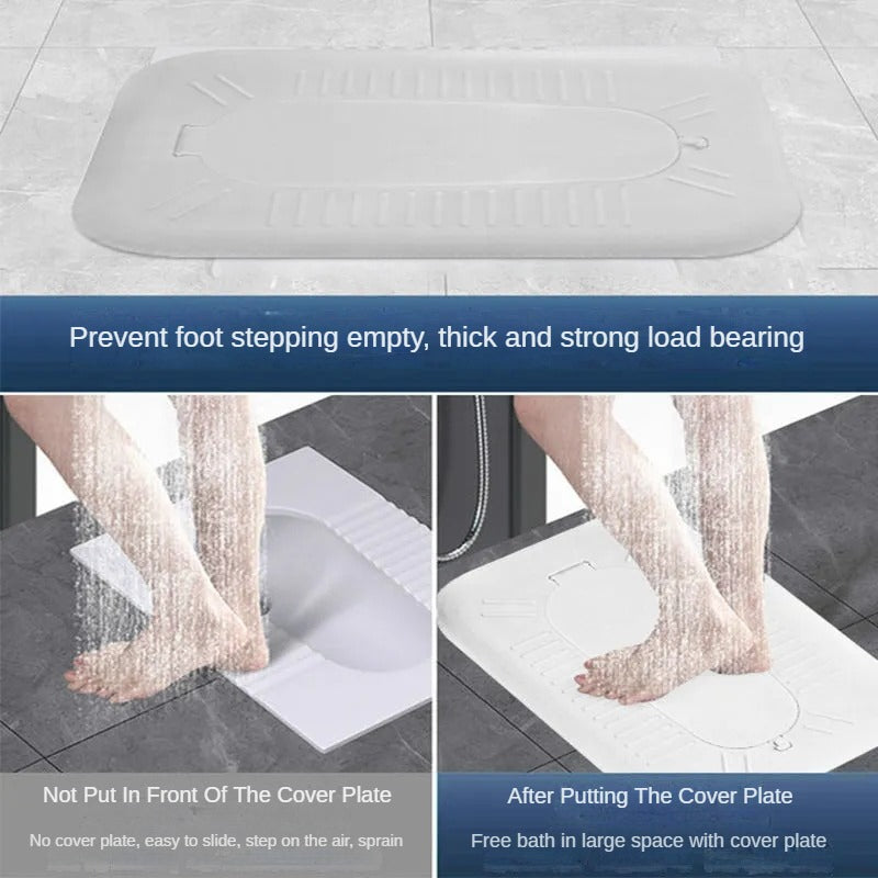 Squatting Toilet with Flip-up Cover BT59