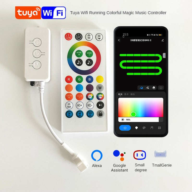 Smart TUYA WIFI RGBIC Light Strip LT92