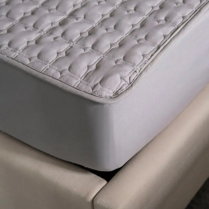 Cotton Thicken Anti-bacterial Mattress Protector Topper Pad Not Including Pillowcase LS15 YEECHOP