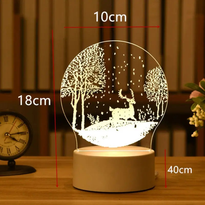 Creative 3D Night Lamp LT3 YEECHOP