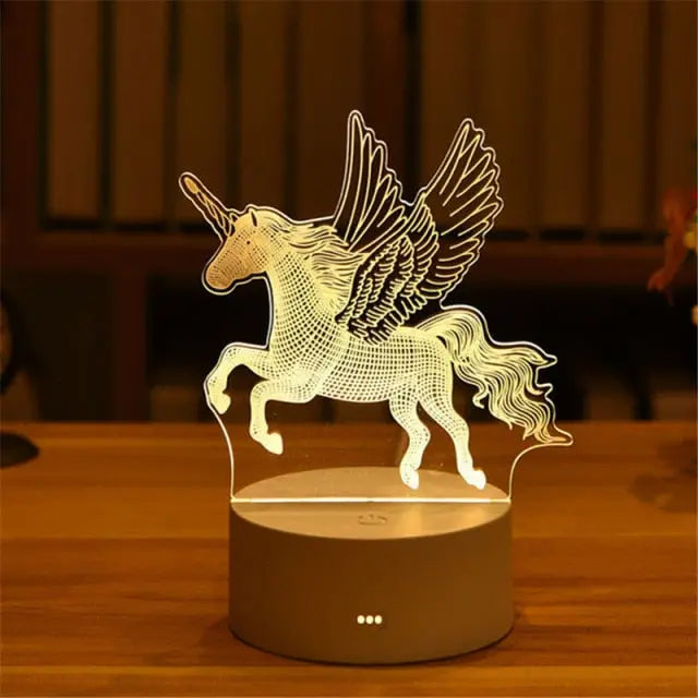 Creative 3D Night Lamp LT3 YEECHOP