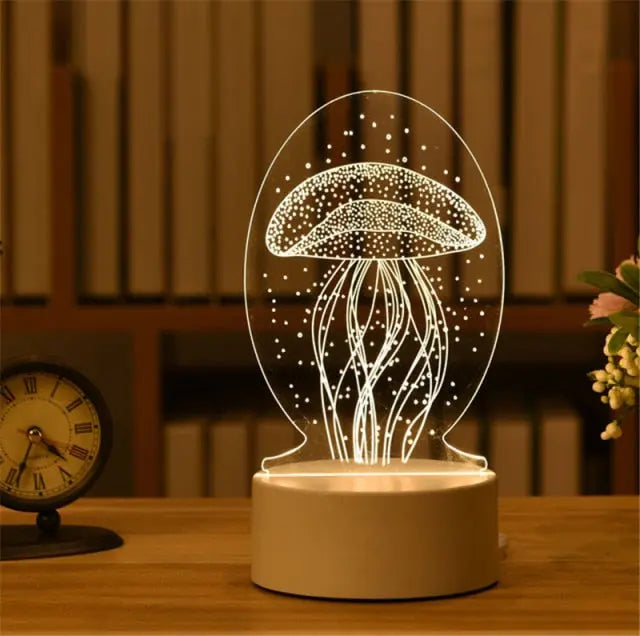 Creative 3D Night Lamp LT3 YEECHOP