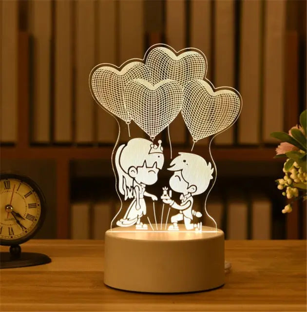Creative 3D Night Lamp LT3 YEECHOP