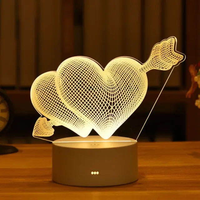 Creative 3D Night Lamp LT3 YEECHOP