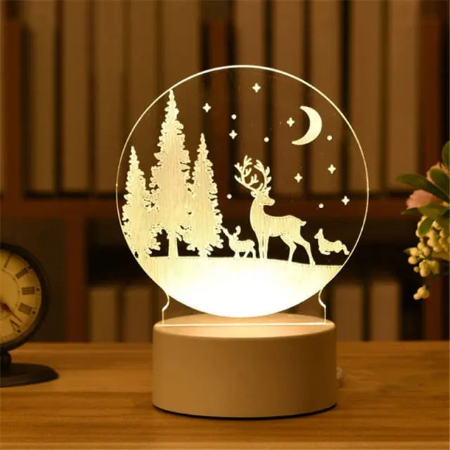 Creative 3D Night Lamp LT3 YEECHOP