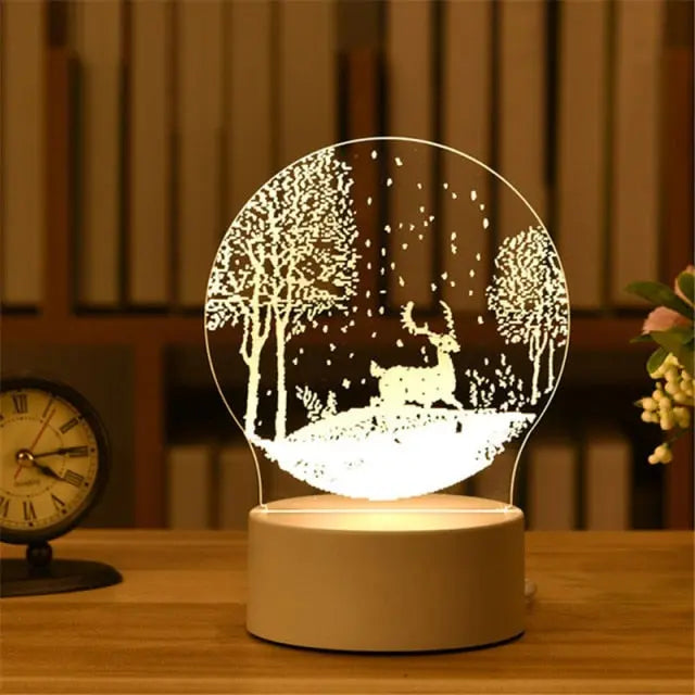 Creative 3D Night Lamp LT3 YEECHOP