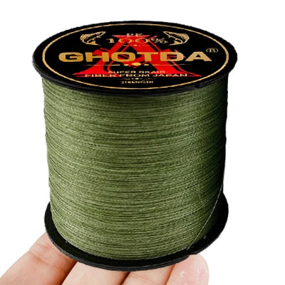 Army Green Yellow Grey Braid Fishing line GD19 YEECHOP