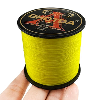 Army Green Yellow Grey Braid Fishing line GD19 YEECHOP