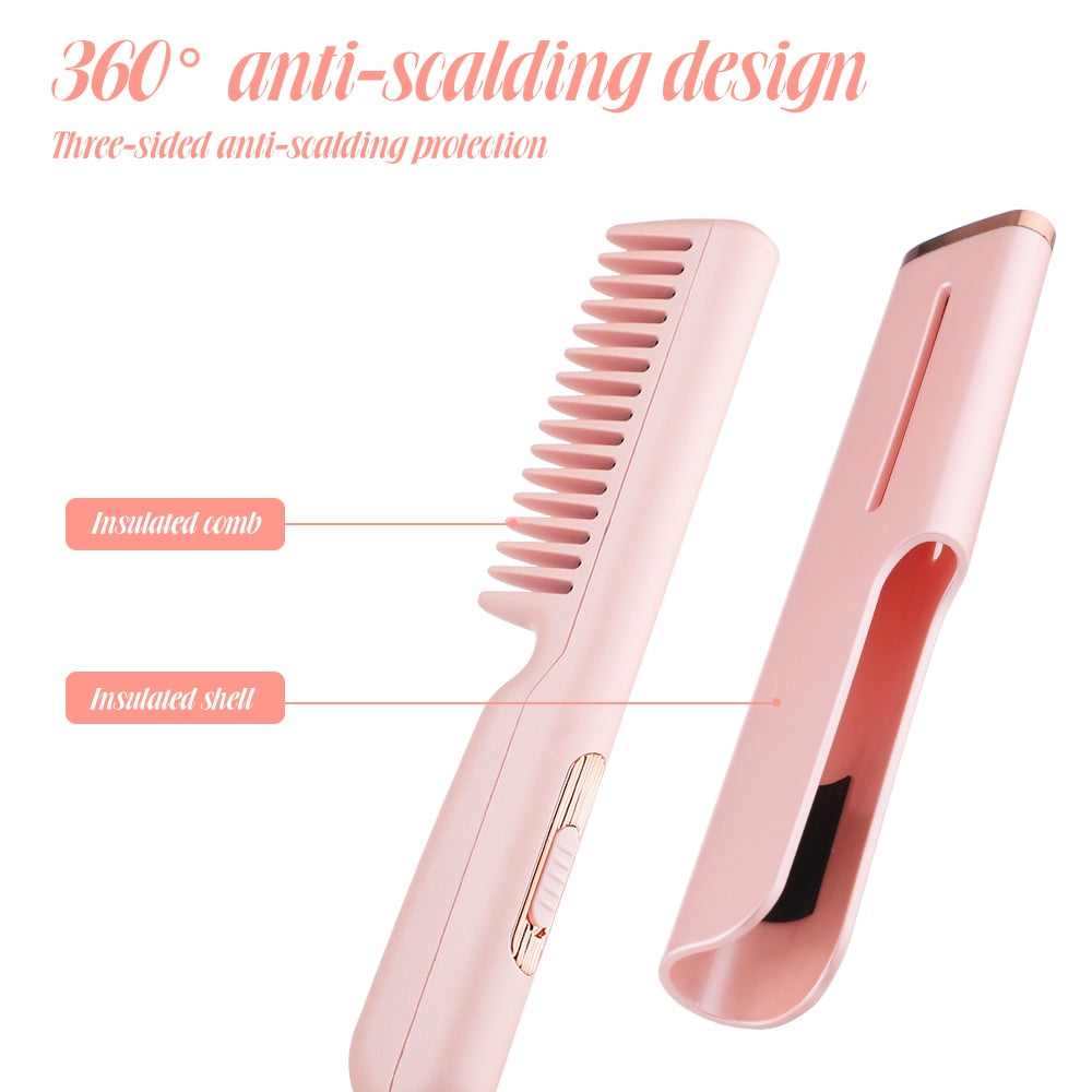 Portable Straight Roll Comb WG29 YEECHOP