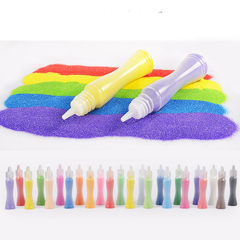 Creative DIY Color Handmade Sand Scratch Painting SP6 YEECHOP