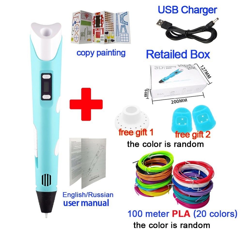 Original 3D Drawing Printing Pen 3D1 YEECHOP