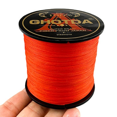 Orange Pink Multicolor Braid Fishing line GD19 YEECHOP