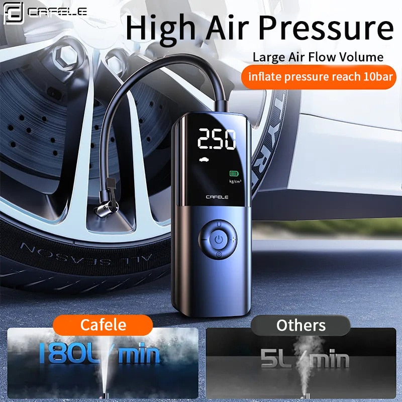 Portable Wireless Car Tyre Inflator BC8 YEECHOP