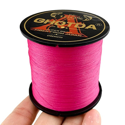 Orange Pink Multicolor Braid Fishing line GD19 YEECHOP